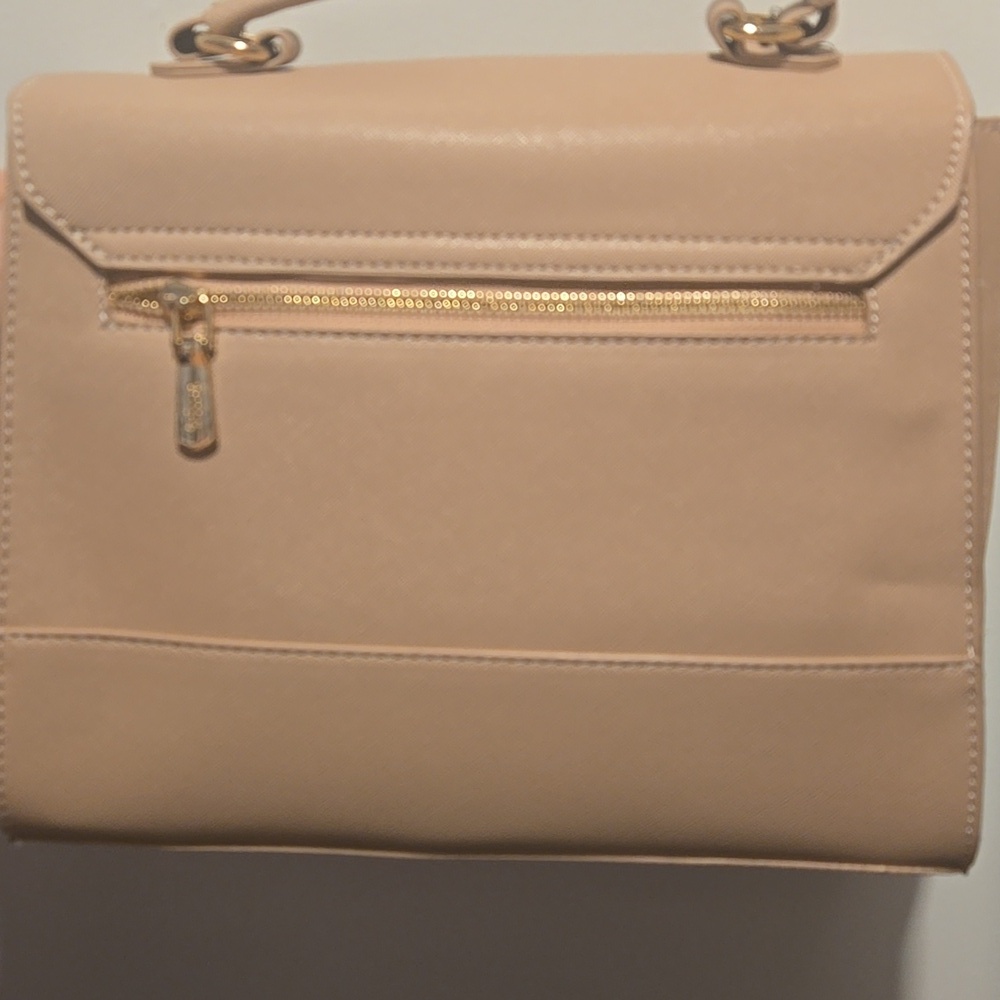 Trina Turk Beige Satchel NWT - Picture 7 of 11